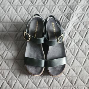 Cole Haan OriginalGrand Flatform Wedge Sandals-Size 7.5